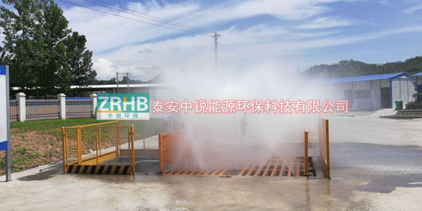 中銳環保:工程洗輪機是怎么洗車的?