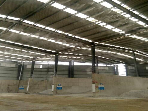 攪拌站料倉噴霧系統