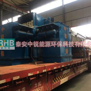 新疆喀什砂石分離機及倉頂除塵器發貨現場