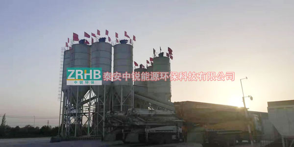 新疆喀什攪拌站倉頂除塵器案例(北區)