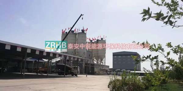 新疆喀什攪拌站倉頂除塵器案例(北區)