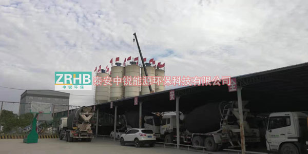 新疆喀什攪拌站倉頂除塵器案例(北區)