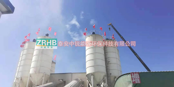 新疆喀什攪拌站倉頂除塵器案例(北區)