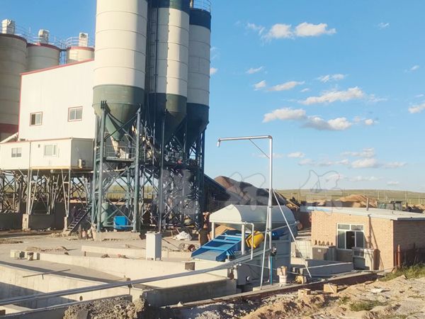 砂石分離機對混凝土攪拌站的重要性作用